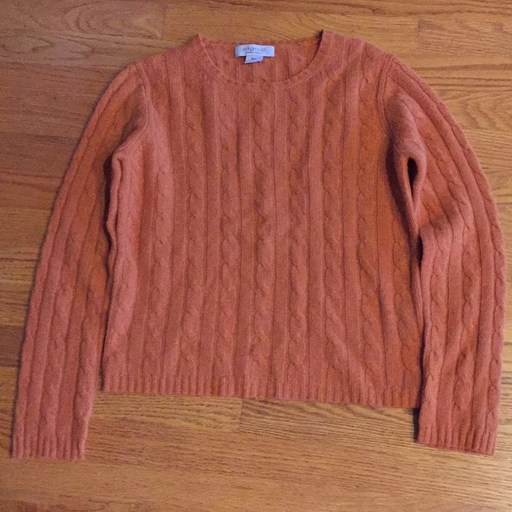 Orange sweater